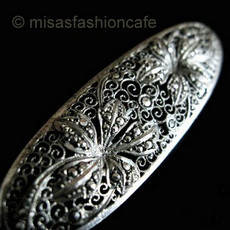 SterｌingSilver 銀製 マーカサイト ブローチ