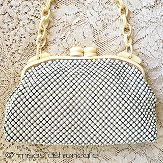 アンティークバッグ　 Whiting & Davis