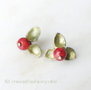 Michaud ピアス 再販！ 　ビタースイートの実