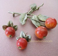 Michaud ピアス 野りんご