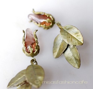 Michaud ピアス　再販！ バラのつぼみ