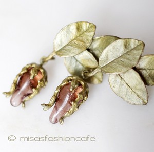 Michaud ピアス　再販！ バラのつぼみ