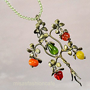 マイケルミショー ネックレス ぺリドット Tree of life マイケルミショー ネックレス ぺリドット Tree of life