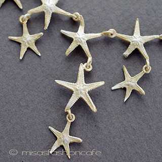 Michaud ネックレス 真珠 スターフィッシュ