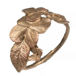 フォーシーズン　ミショー ナプキンリング　紫陽花