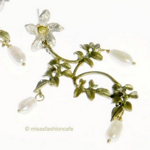 Michaud ピアス ジャスミン