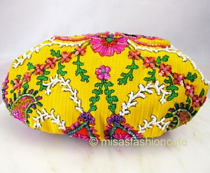 SANTI サンティ クラッチ ジュエルペイズリー