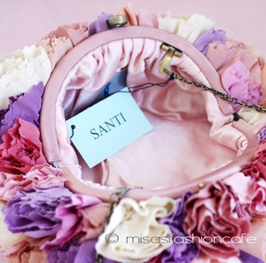 ＳＡＮＴＩ　クラッチ 再販フラワーブーケ