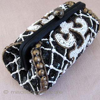 SANTIサンティ クラッチ 　mode BLK&WH