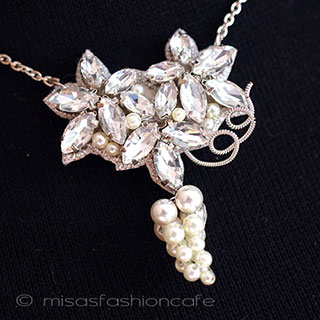 ＳＰＡＲＫＬ　ネックレス シェルパールの葡萄