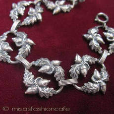 SterlingSilver 銀製 どんぐり ブレスレット
