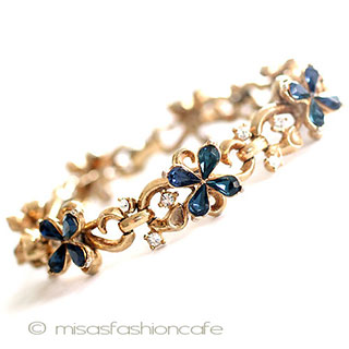 Ｔｒｉｆａｒｉ　 トリファリ お花　ブレスレット