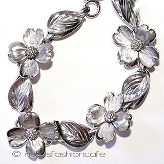 SterlingSilver　銀製 ハナミズキ　ブレスレット