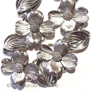 SterlingSilver　銀製 ハナミズキ　ブレスレット