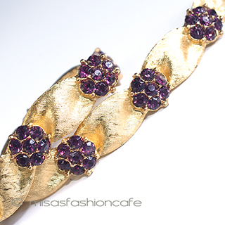 Ｔｒｉｆａｒｉ　 トリファリ RSの花　ブレスレット
