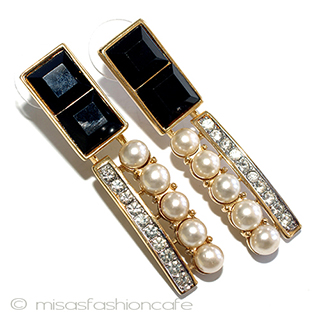 Ｔｒｉｆａｒｉ　 トリファリ ビジューパール　ピアス