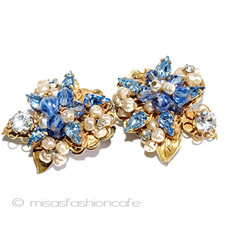 Ｒｏｂｅｒｔ　イヤリング バロックパールRSの花