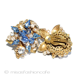 Ｒｏｂｅｒｔ　イヤリング バロックパールRSの花
