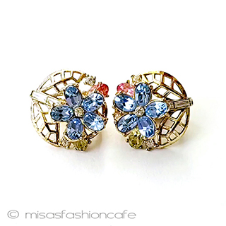 ヴィンテージアクセサリー トリファリ　フラワー