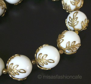 Ｔｒｉｆａｒｉ　 トリファリ 　金葉 ネックレス