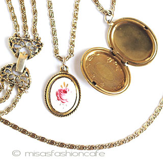 Ｇｏｌｄｅｔｔｅ　３連 ロケット　ネックレス