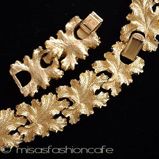 Ｔｒｉｆａｒｉ　トリファリ 金葉　ネックレス